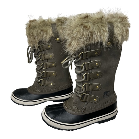 Sorel Shoes - Sorel Joan of Artic Waterproof Faux Fur Boots 6